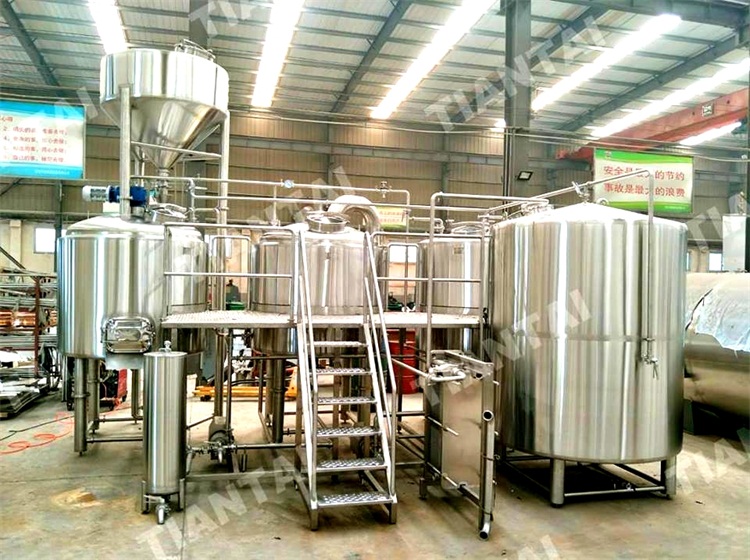 <b>1800L two vessels brewhouse are ready for shipping</b>